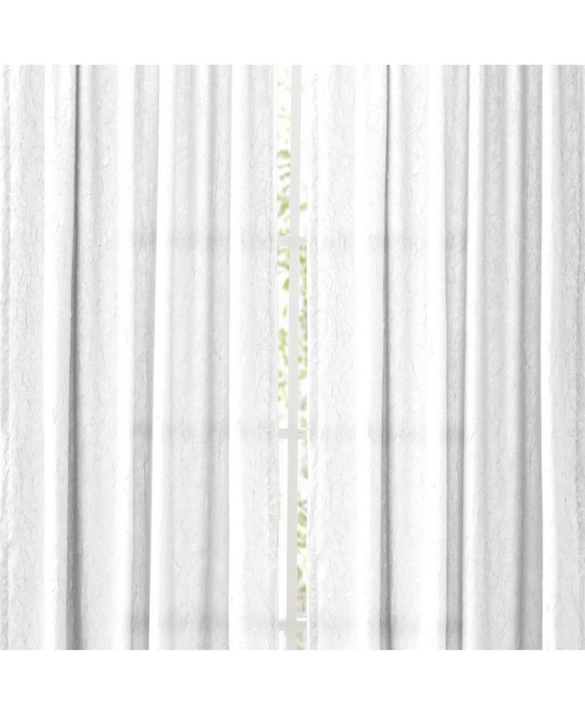 Ellis Curtain Portland Crushed Taffeta Rod Pocket Tailored Panel - 48x63