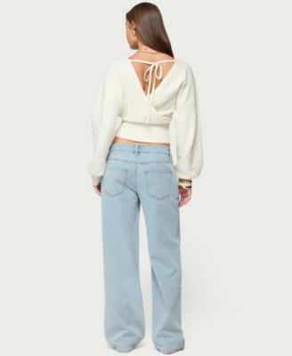 Women's Lillia V Neck Wrap Sweater