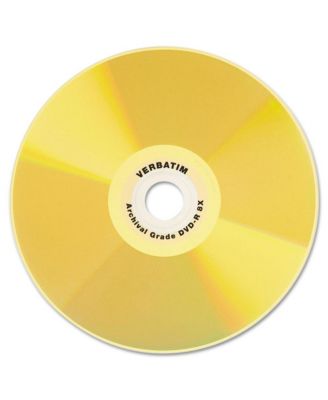 95355 4.7 GB 16x Spindle UltraLife Gold Archival Grade DVD-R - Gold (50/Pack