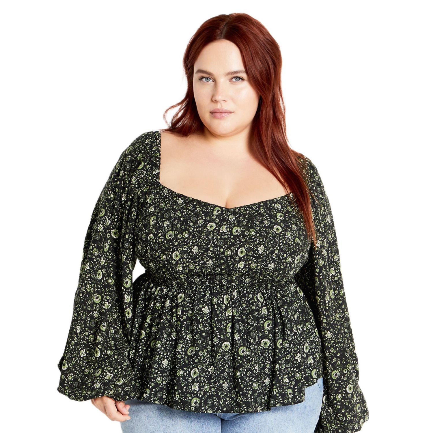 Plus Size Dahlia Top