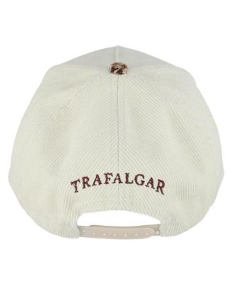 Men's 's 5 Panel Corduroy Baseball Hat with Plaid Brim