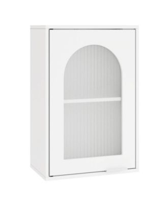 Bathroom Wall Cabinet Medicine Cabinet with Tempered Glass Door & Adjustable Shelf