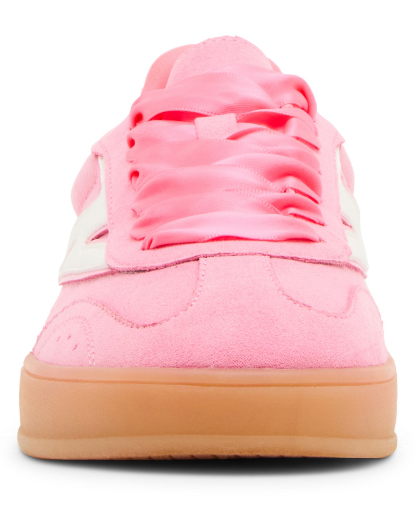 Женские кроссовки Madden Girl Giia Lace-Up Low-Top, цвет: Арбузный / Белый — фото 6