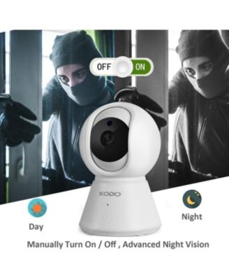 E6 Indoor Wi-Fi Security Camera, 1080p HD, Pan & Tilt, Night Vision, 2-Way Audio, Motion Alerts