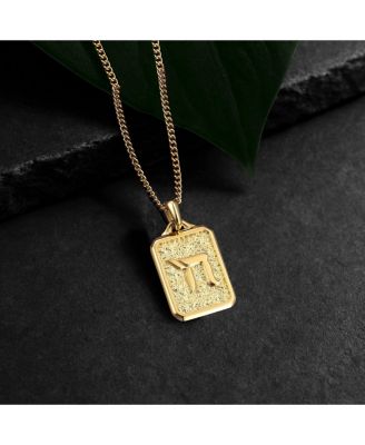 Men's Chai Pendant Necklace – Micro Cuban Chain