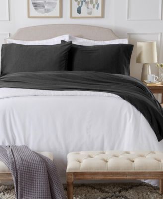 Cotton T-Shirt Jersey Knit Sheet Set