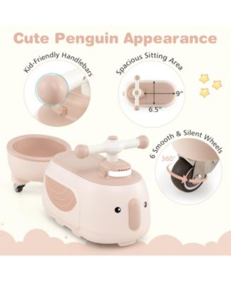 24V Kids Ride On ATV Quad With LED Lights Music FM Radio And Storage Compartment