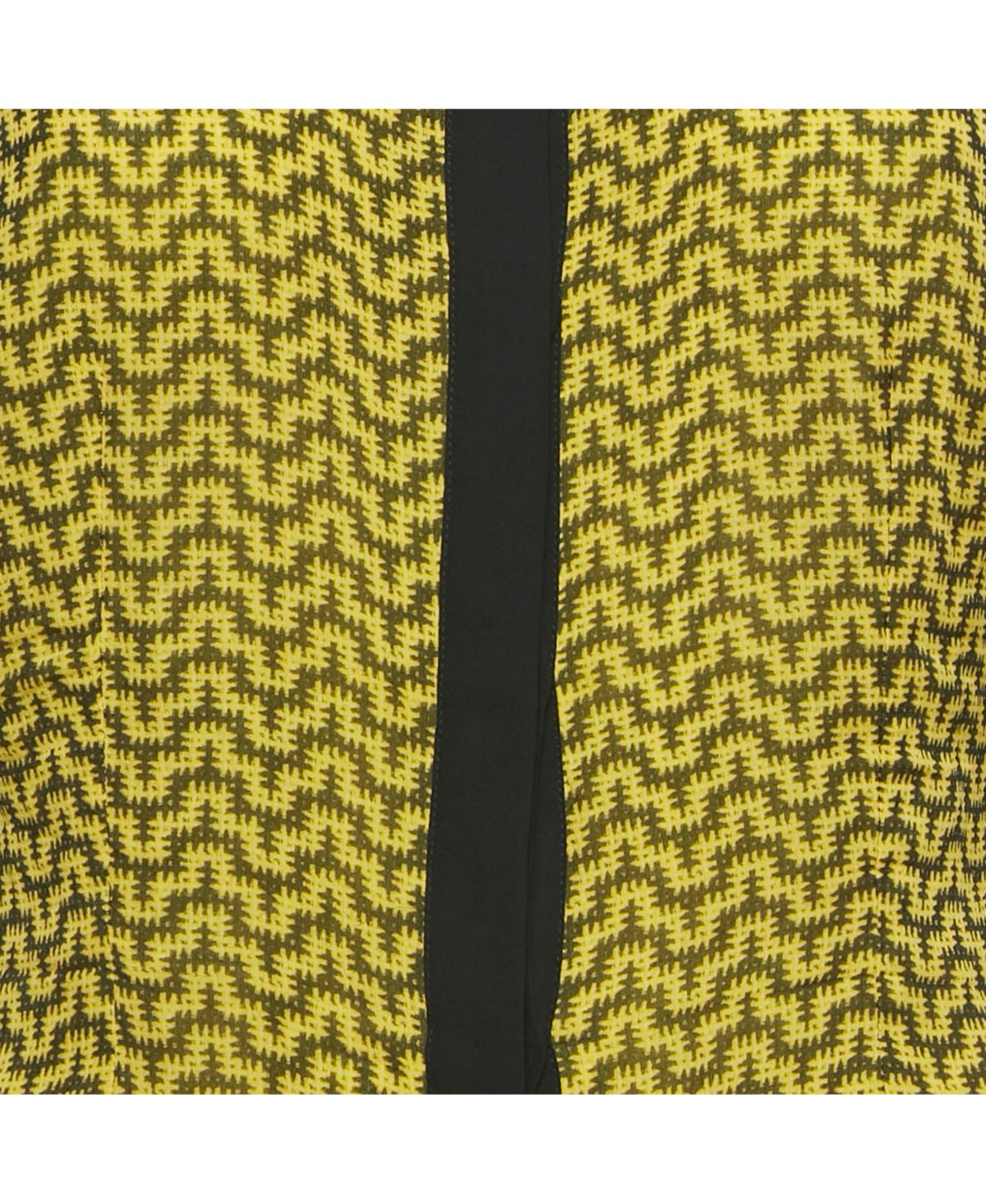 Pre-Owned Versace Women's Collection Yellow Printed Silk Shirt