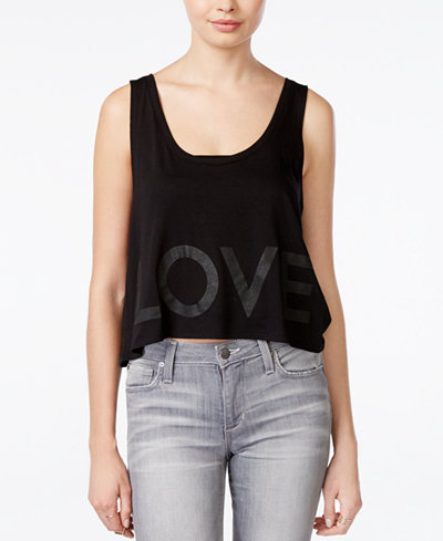 Love Bravery Crop Top, Only at Macy's