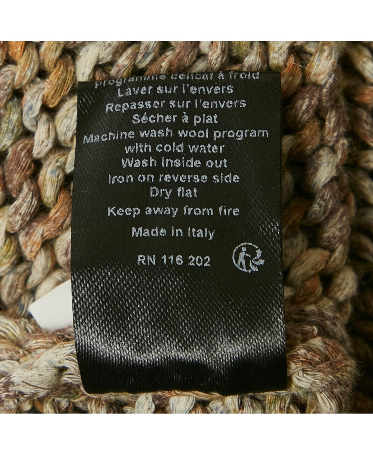 Pre-Owned Zadig & Voltaire Women's Brown Cotton Rib Knit Mia Cardigan