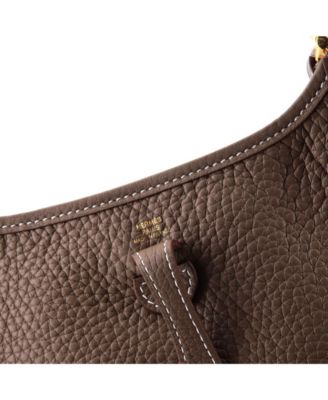 Pre-Owned HERMES TPM Evelyne Bag Gen III Clemence