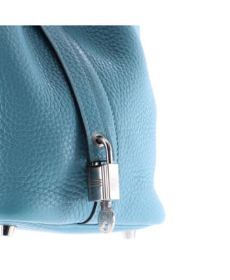 Pre-Owned HERMES PM Picotin Lock Bag Clemence