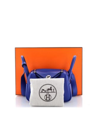 Pre-Owned HERMES Mini Lindy Bag Clemence