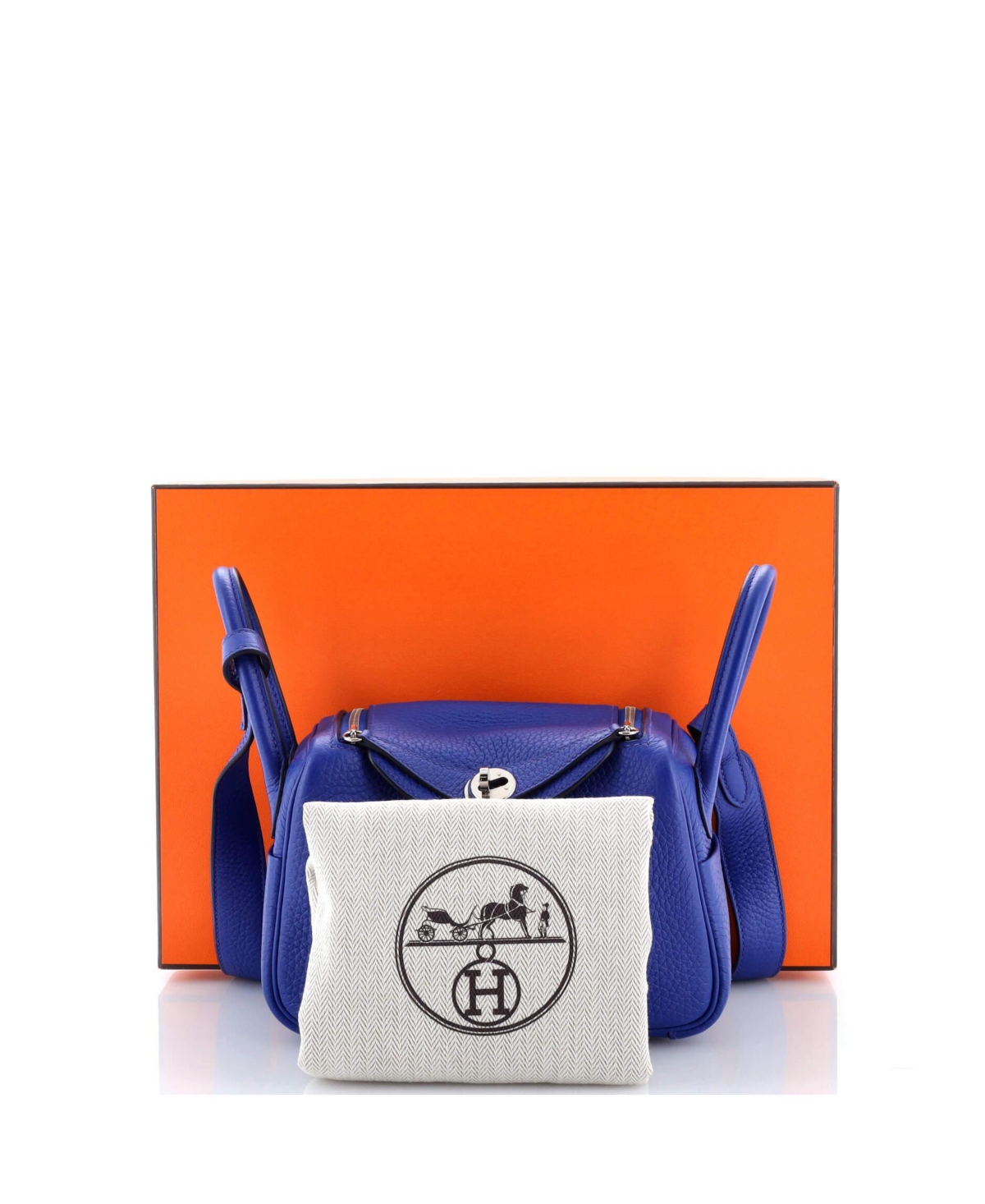 Pre-Owned Hermes Mini Lindy Bag Clemence