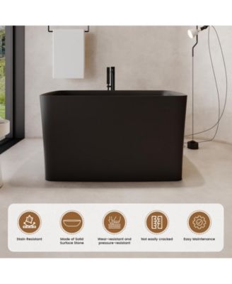 Freestanding Engineered Stone Bathtub