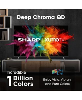 AQUOS Series QLED 4K Ultra HD Smart TV with Xumo – Black