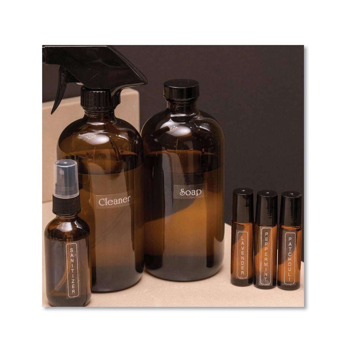 Brother P-Touch TZE135 TZe 0.47 in. x 26.2 ft. Standard Adhesive Laminated Labeling Tape - White on Clear