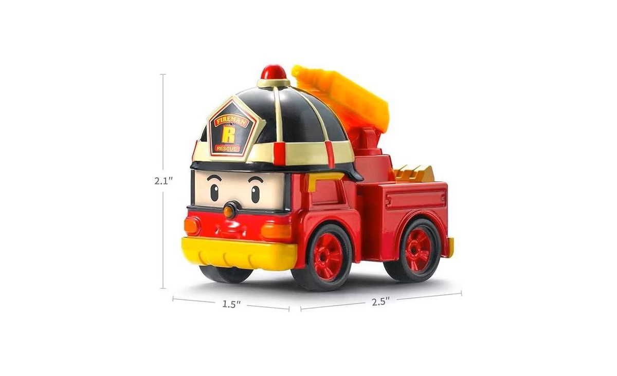 Robocar Poli Die-Cast Metal Emergency Rescue Fire Truck