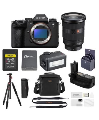 a1 II Mirrorless Camera, Bundle with FE 24-70mm f/2.8 GM II Standard Zoom Lens, 160GB Memory Card.