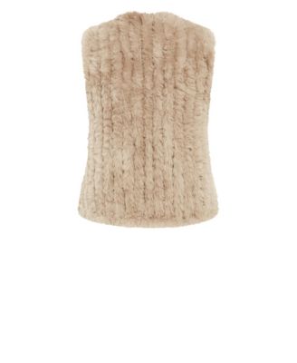 Women's Plus size Eve Faux Fur Vest