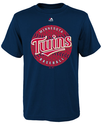 Majestic Boys' Minnesota Twins Electric Ball T-Shirt