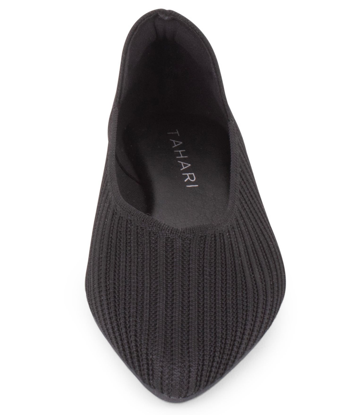Женские балетки Tahari Maldives Slip-On Ballet Flats, цвет: Чёрный — фото 6