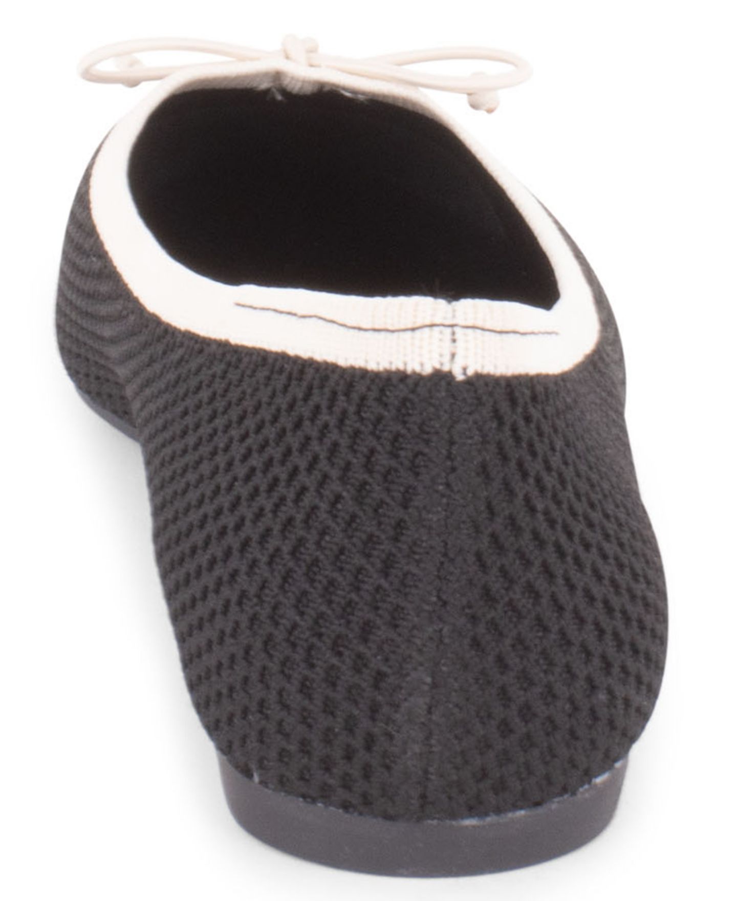 Женские балетки Tahari Bogota Ballet Flats, цвет: Чёрный / Слоновая кость — фото 3