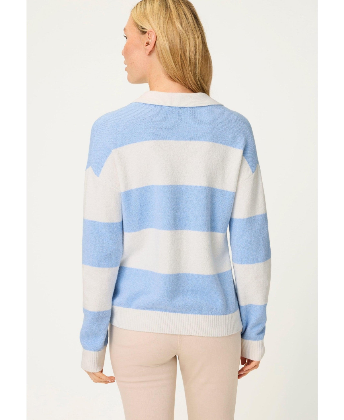 Olsen Women's Open Collar Sweater