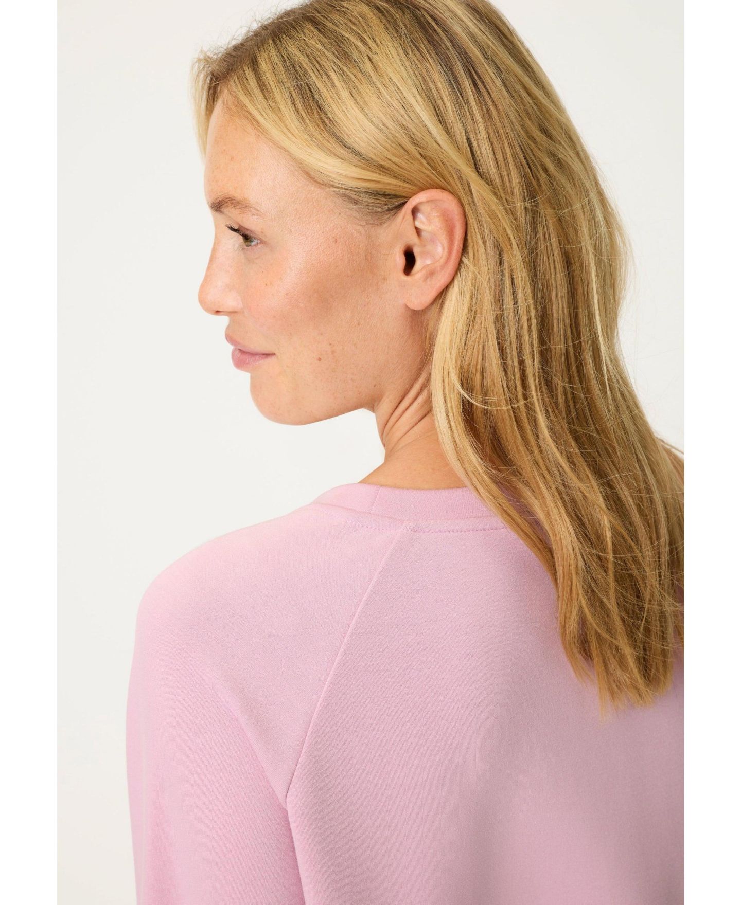 Женский топ Olsen Refresh Jersey Top, цвет: Пионовый розовый — фото 4