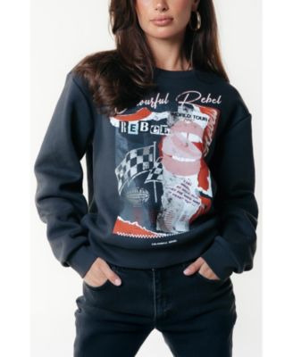 Women's Collage Relaxed Sweat