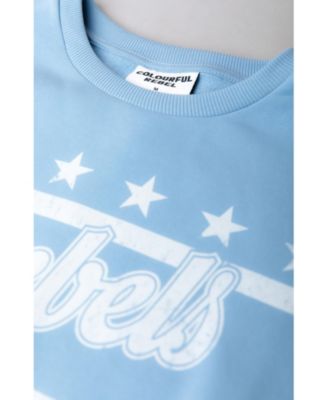 Women's Rebels Stars Dropped Shoulder Sweat