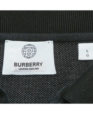 Men's Logo Embroidered Cotton Polo T-Shirt