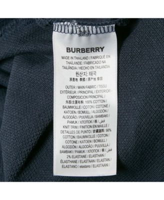 Men's Logo Embroidery Cotton Pique Polo T-Shirt