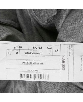 Men's Cotton Long Sleeve Polo T-Shirt