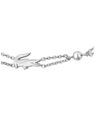 Women's Crocodile Double Chain Bracelet