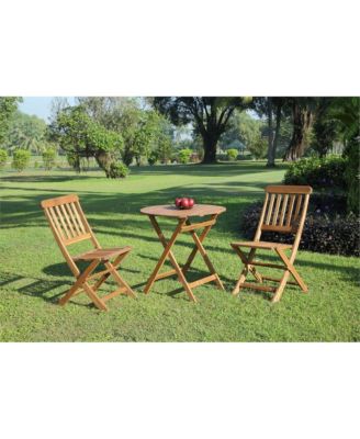 Catalan Cafe Set - Acorn Finish