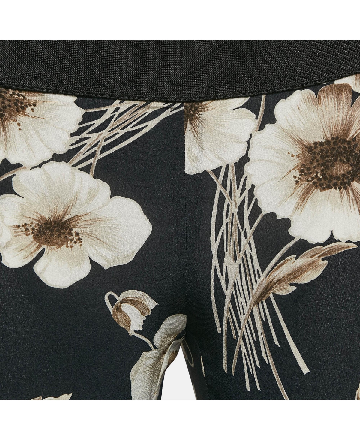 Pre-Owned Dolce & Gabbana Women's Floral Print Silk Blend Pants