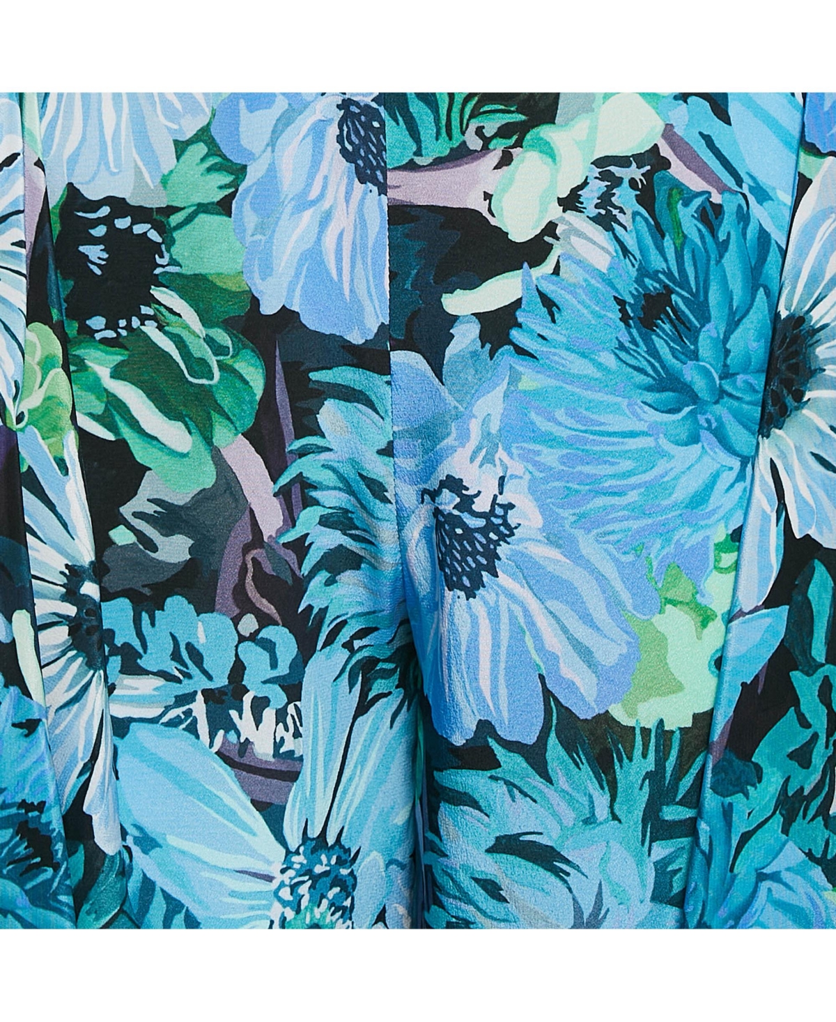 Pre-Owned Stella Mccartney Women's Multicolor Floral Print Tie-Up Detail Trousers