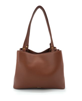 Velvet Bow Knot Medium Satchel Bag