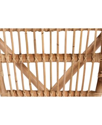 Alleta 3-Pc. Rattan Bohemian Living Room Set