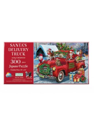 Santa's Delivery Truck 300 piece Jigsaw Puzzle for Adults Christmas