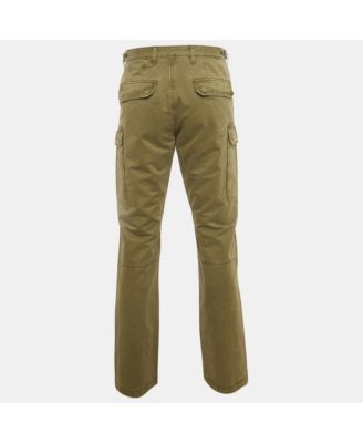 Men's Green Cotton Pargo Cargo Pants