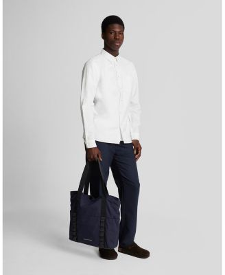 Men's Tonal Eagle Plain Oxford Shirt