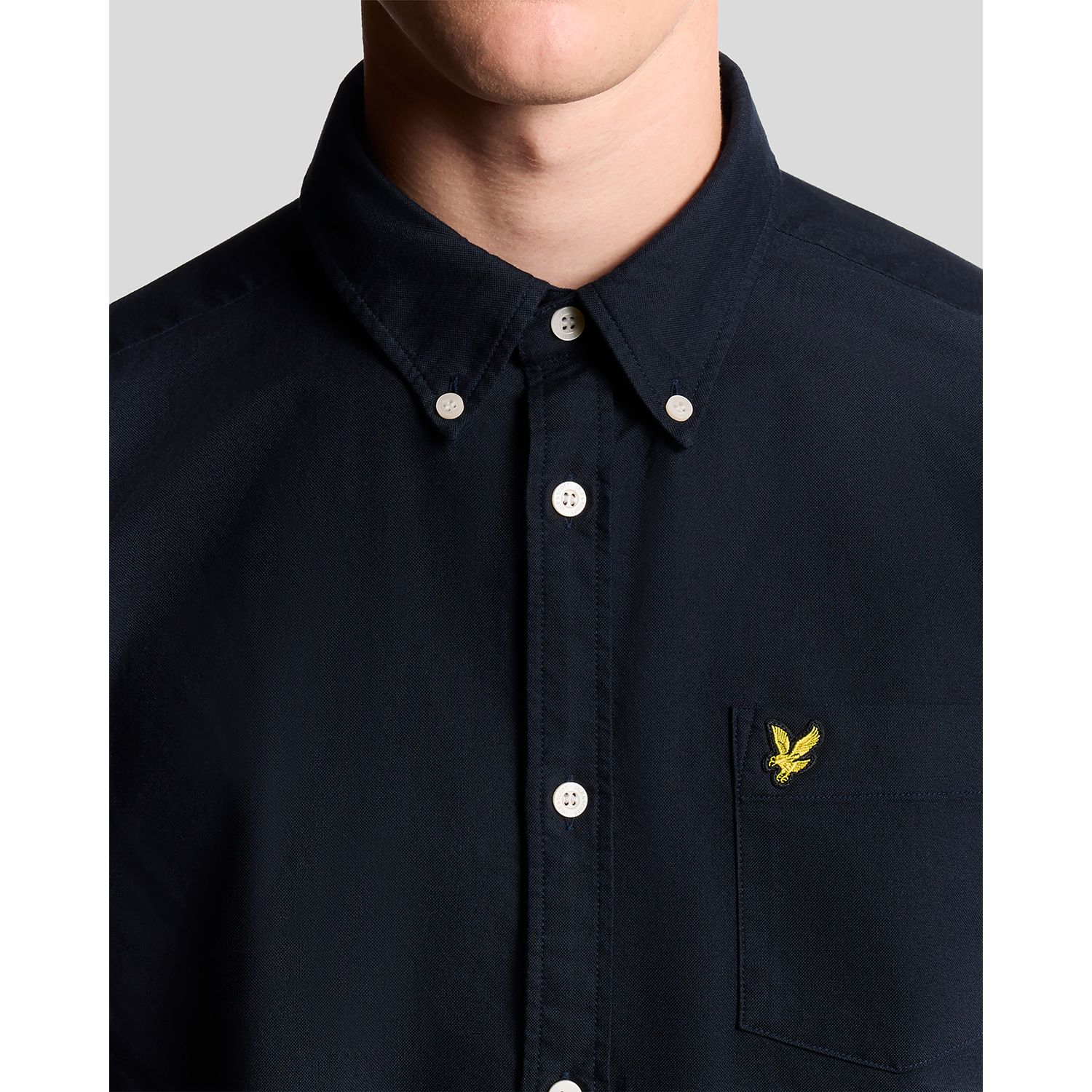 Men's Plain Oxford Shirt