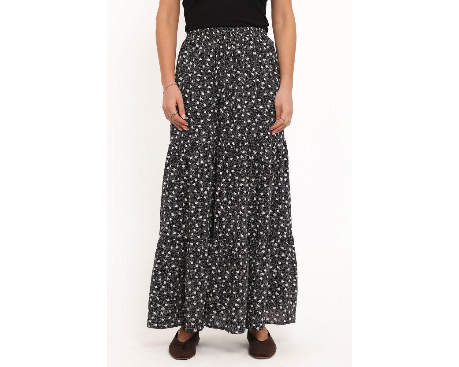 Women's Vincent Tier Maxi Skirt