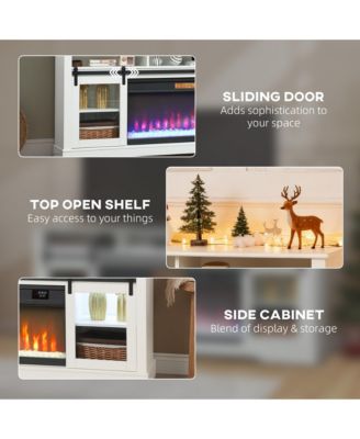 Modern Electric Fireplace TV Sd for TVs Up to 80 Inches,