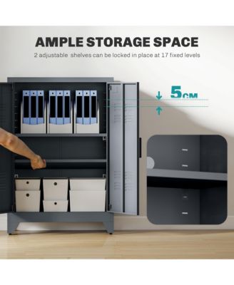 Industrial Steel Storage Cabinet Storage Organizer