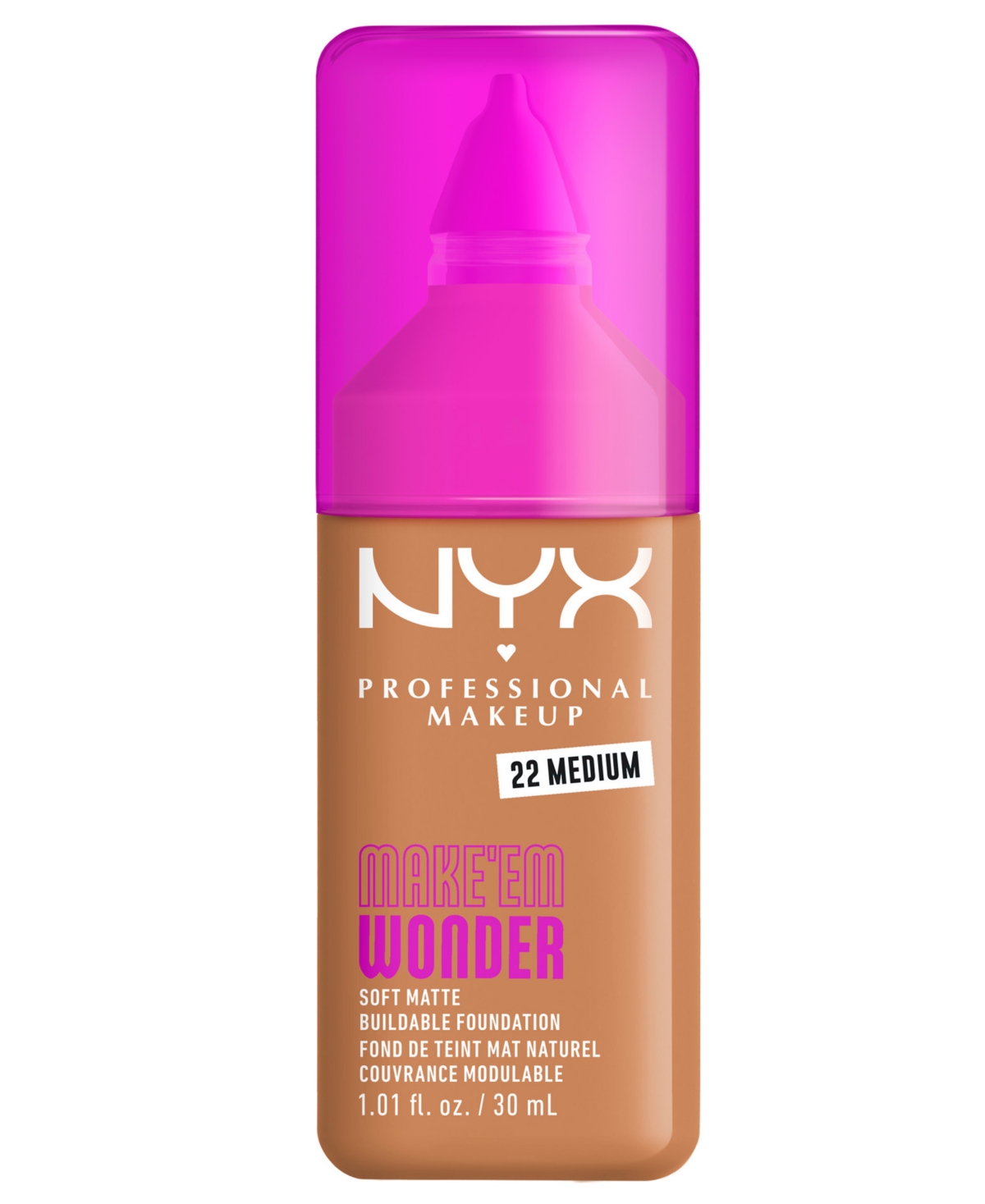 Nyx Professional Makeup Wonder Foundation, 0.84 Oz.