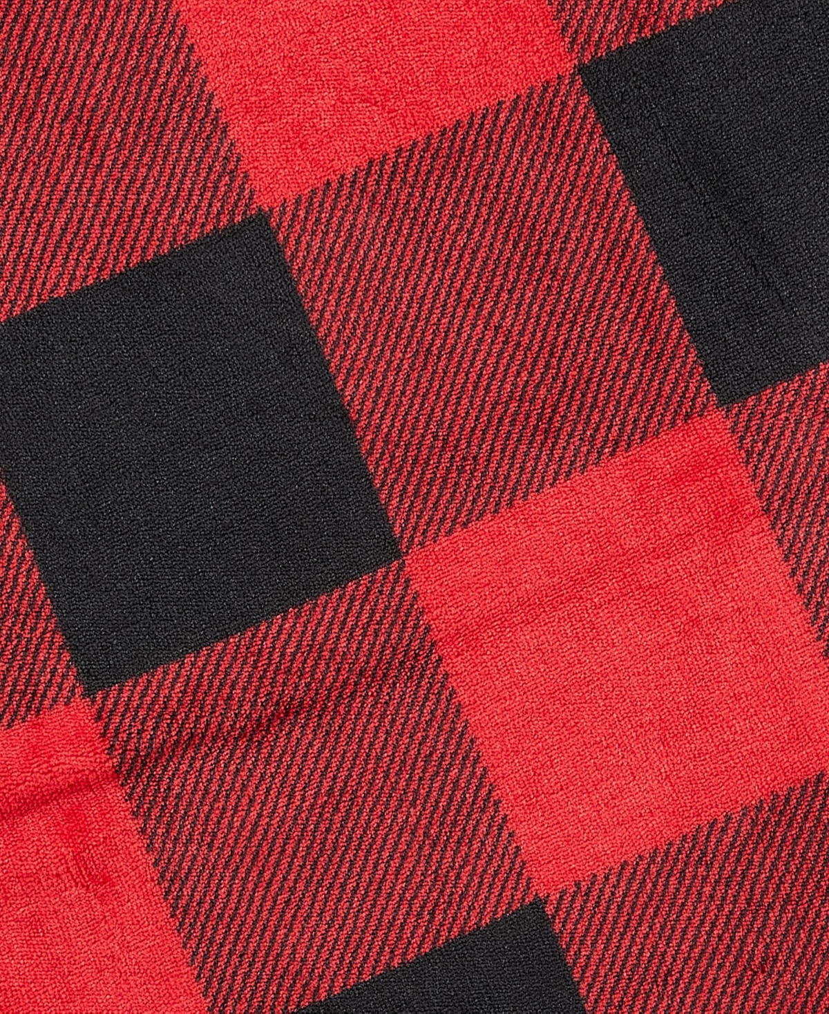 Linery & Co. Velvet Plush Reversible Sherpa Throw Blanket