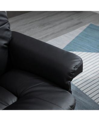 Swivel Recliner with Ottoman Reclining Chair and Footrest